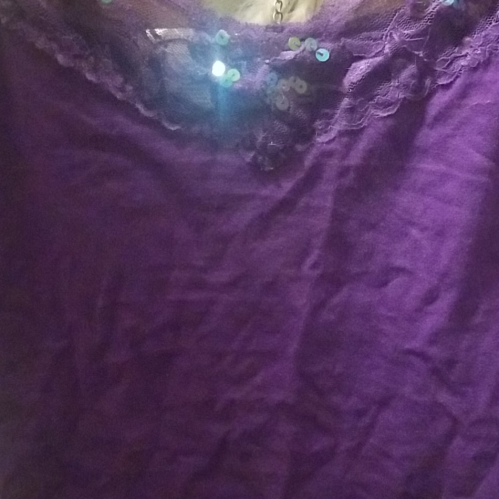 Purple tank top